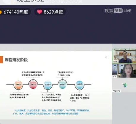 直播热度超67万，总点赞量超2.3万！桥爱受邀参与“明日地平线大讲堂公益直播”，共同关注乡村儿童心理健康